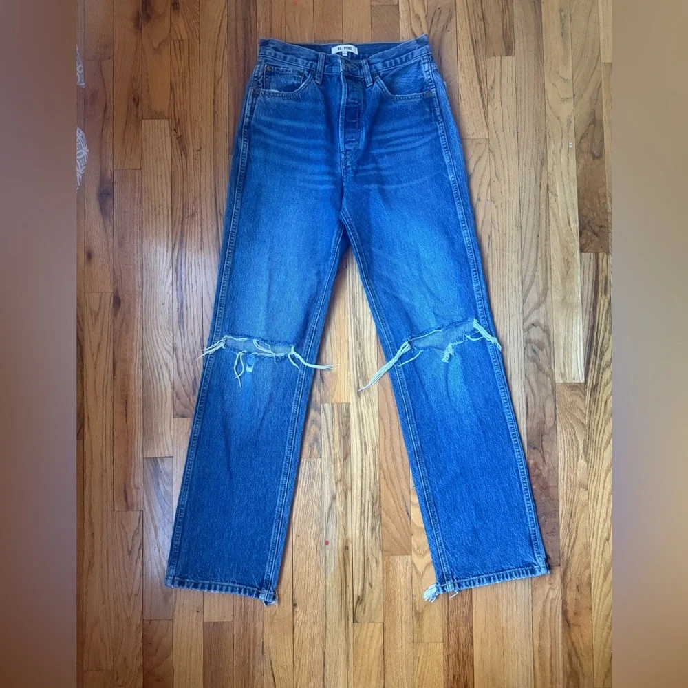 Re/done Denim jeans Size 26 NWOT - Picture 1 of 2